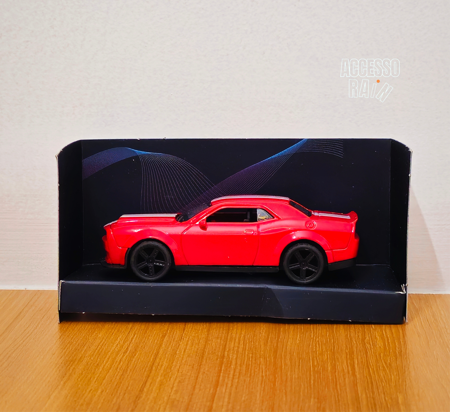 Dodge Challenger SRT Demon Red Diecast 1:36