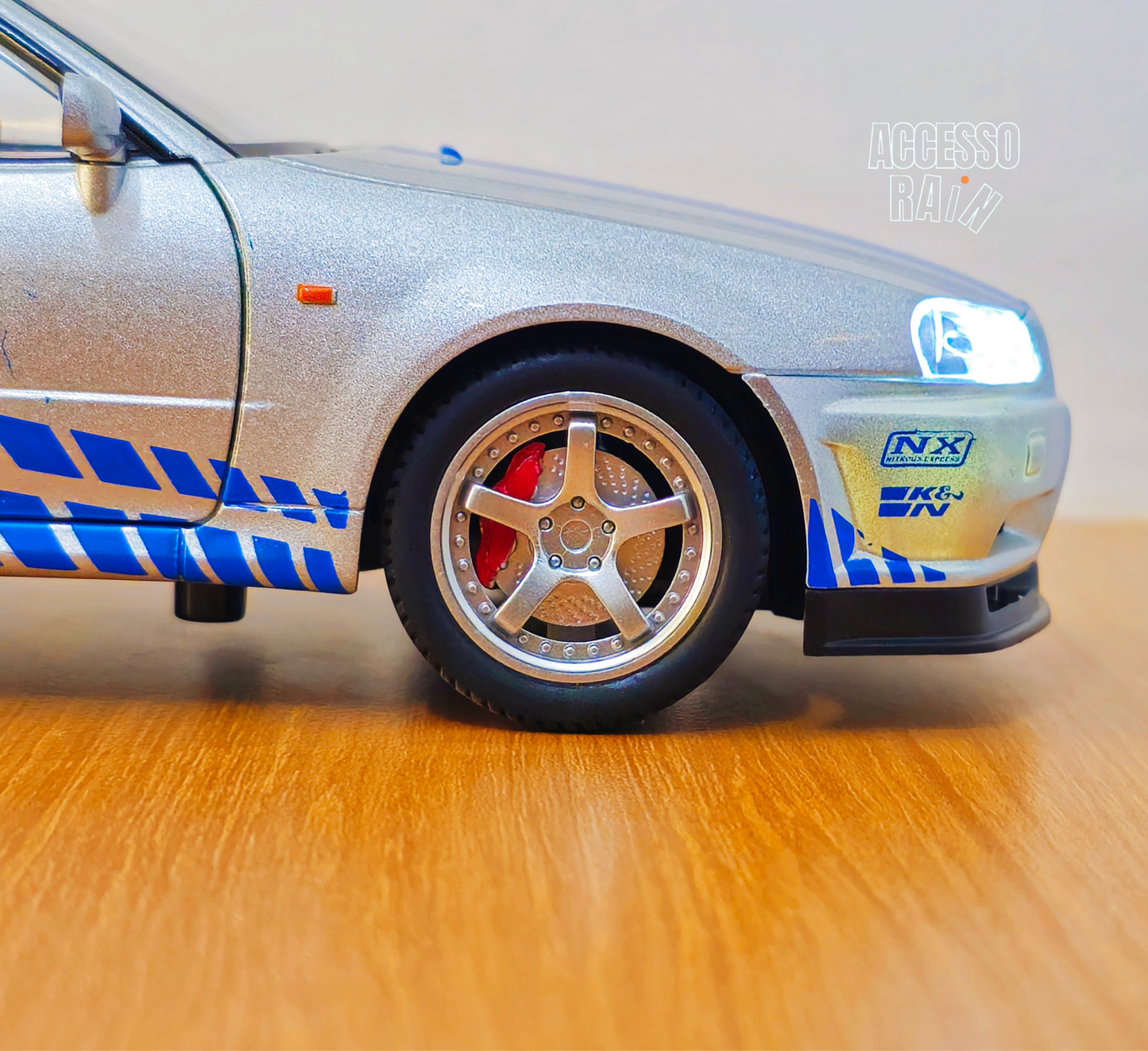 Nissan Skyline GT-R R34 Fast & Furious Diecast 1:24