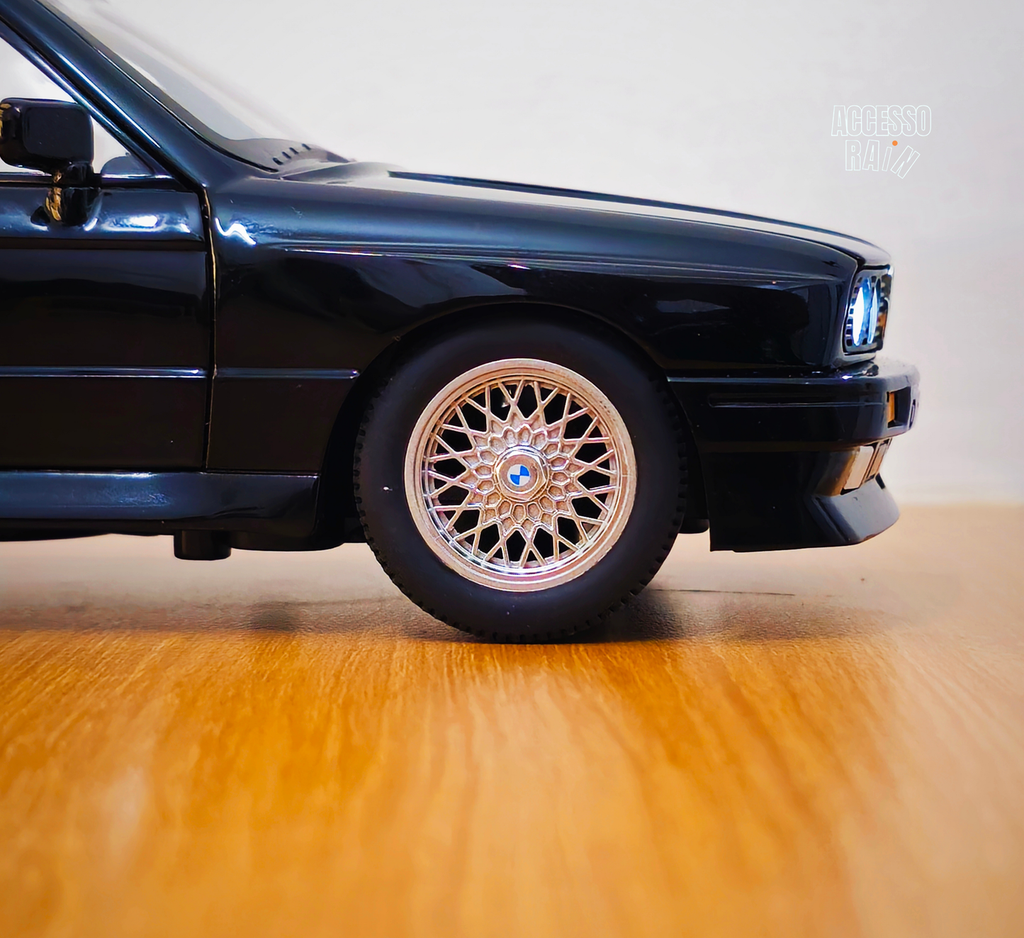 BMW M3 E30 Black Diecast 1:24