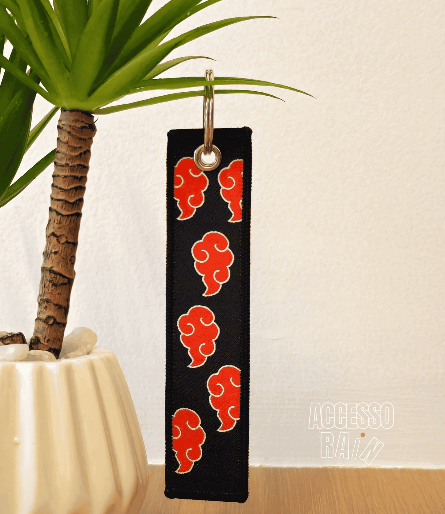 Akatsuki Flip Side Anime Embroidered Keychain (15 cm)