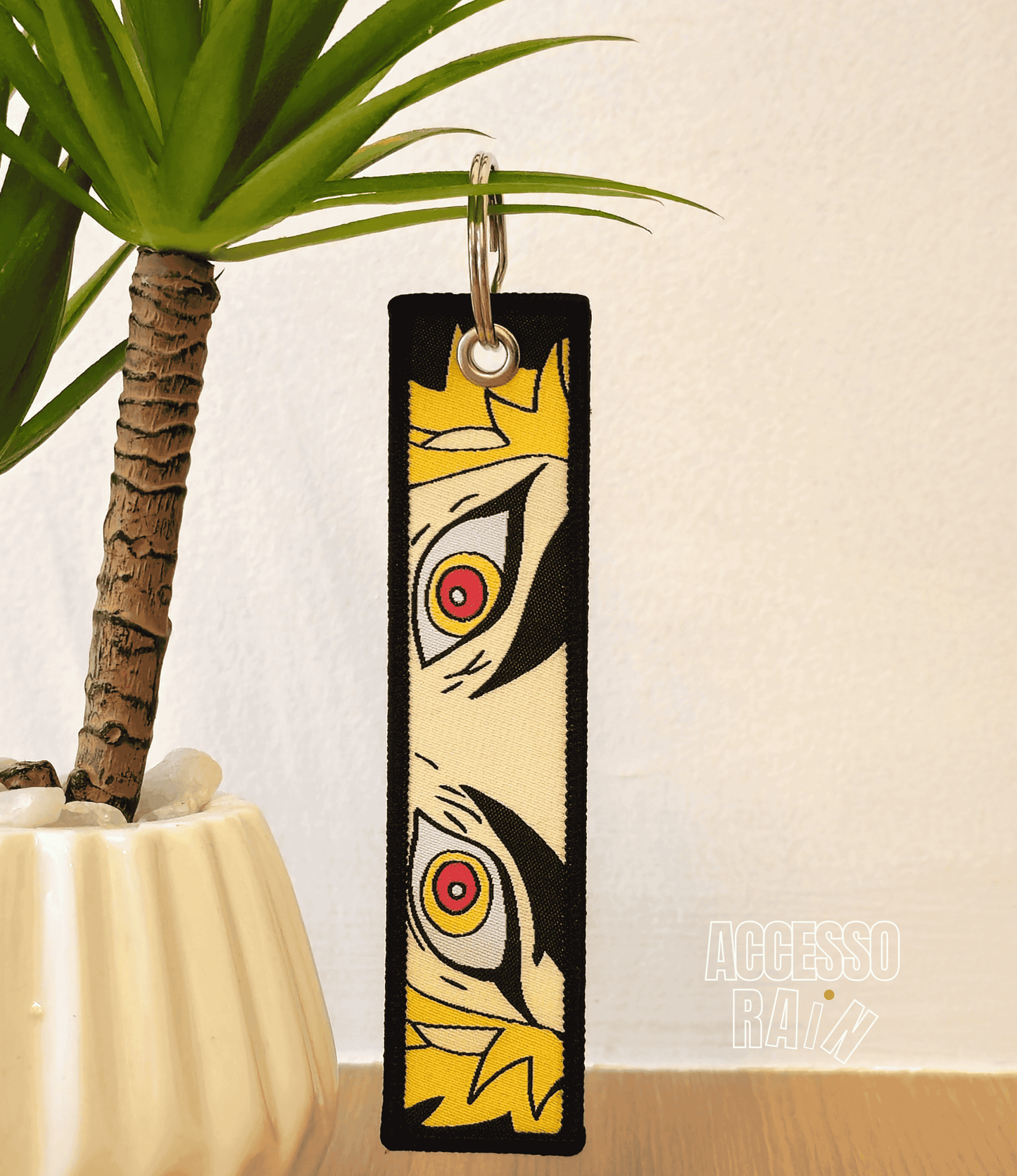 Rengoku (Type 3) Flip Side Anime Embroidered Keychain (15 cm)