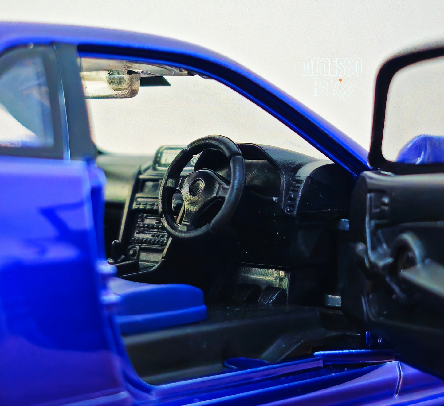Nissan Skyline GT-R R34 Bayside Blue Diecast 1:32