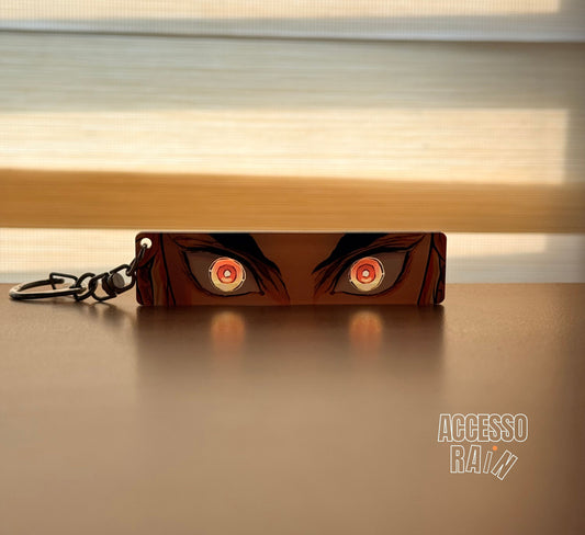 Kyojuro Rengoku Eyes Flip-Side Acrylic Keychain