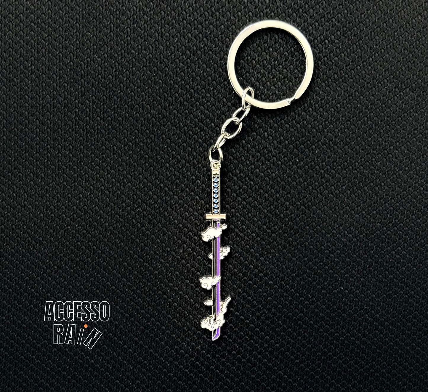 Muichiro Tokito Sword – Premium Anime Metal Keychain