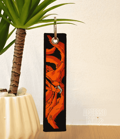 Naruto Flip Side Anime Embroidered Keychain (15 cm)