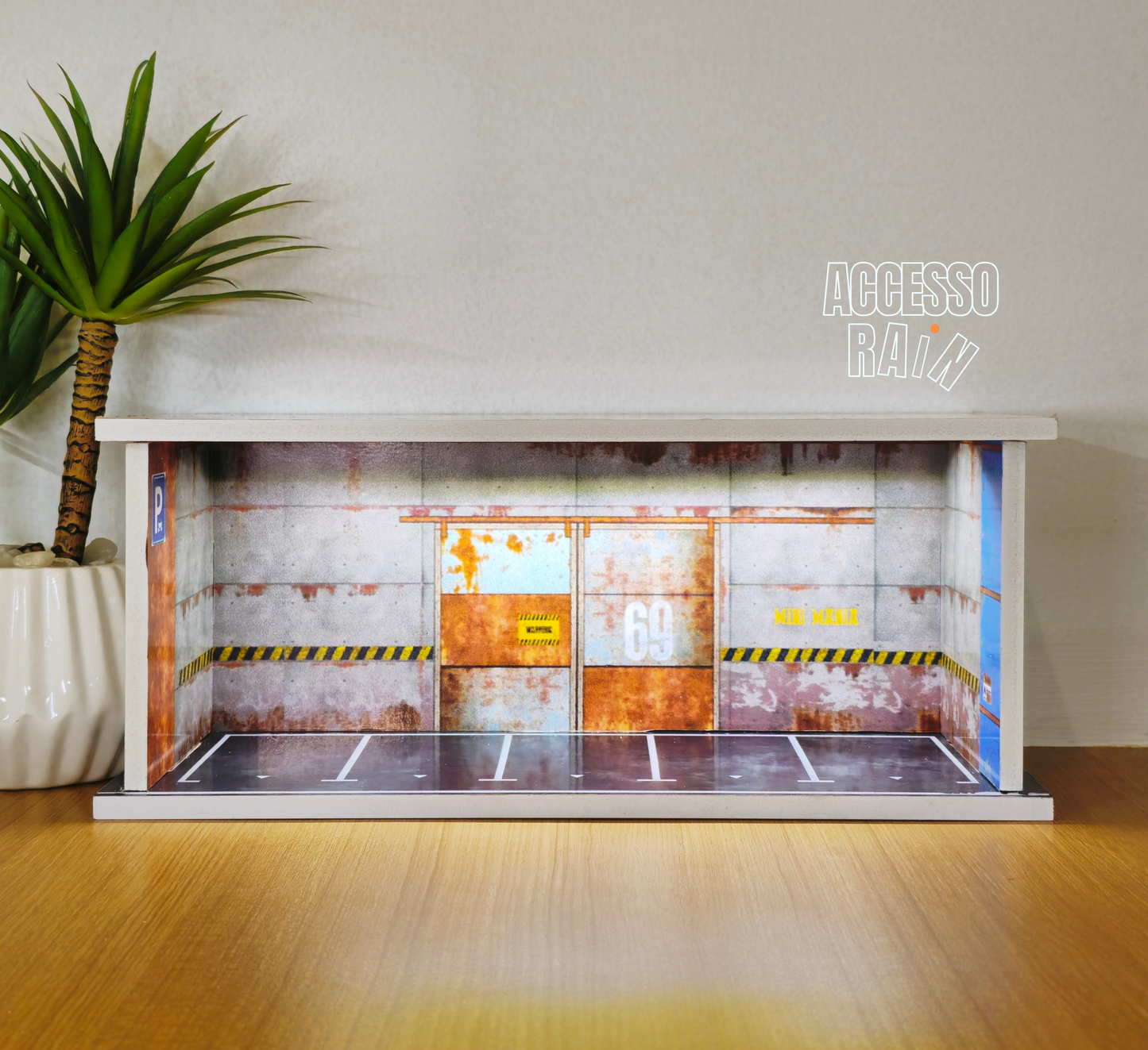 Diorama Garage - Rusty