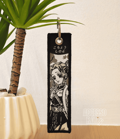 Shinobu Flip Side Anime Embroidered Keychain (15 cm)