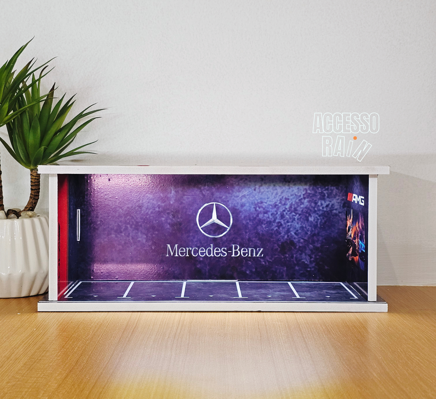 Diorama Garage - Mercedes Benz AMG