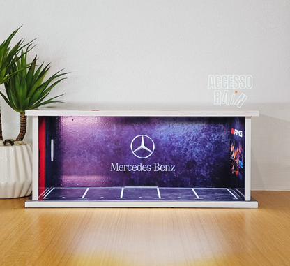 Diorama Garage - Mercedes Benz AMG