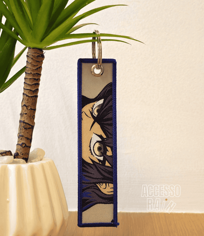 Inosuke Flip Side Anime Embroidered Keychain (15 cm)