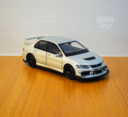 Mitsubishi Lancer Evolution Gray Diecast 1:32