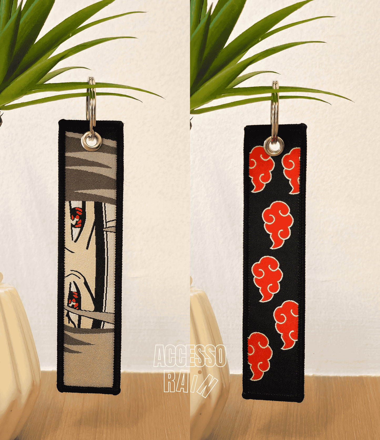 Akatsuki Flip Side Anime Embroidered Keychain (15 cm)