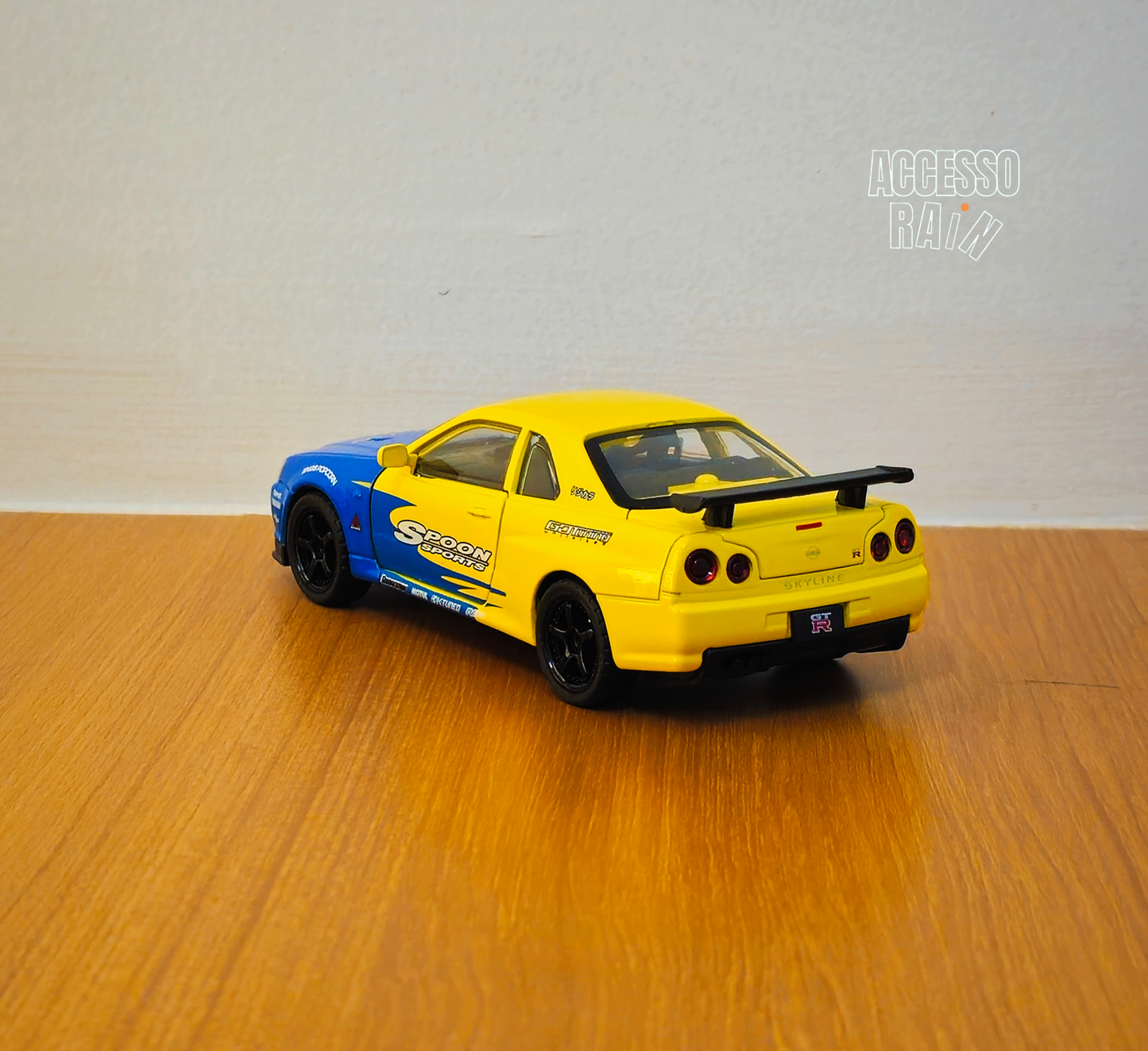 Nissan Skyline GT-R R34 Spoon Sports Diecast 1:32