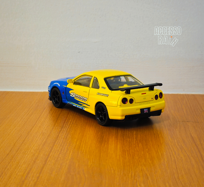 Nissan Skyline GT-R R34 Spoon Sports Diecast 1:32