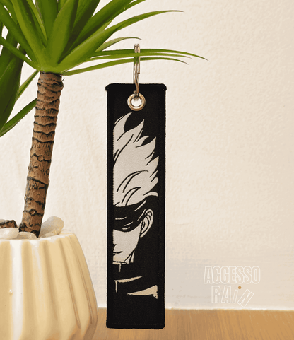 Satoru Gojo Flip Side Anime Embroidered Keychain (15 cm)