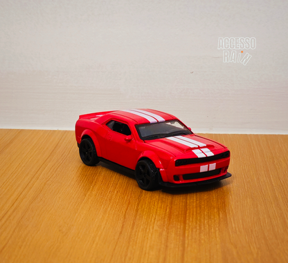 Dodge Challenger SRT Demon Red Diecast 1:36