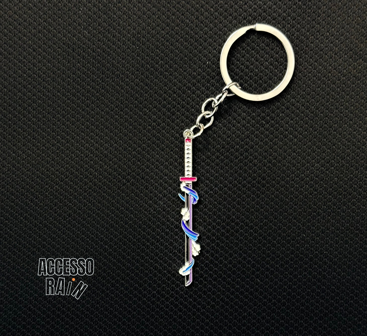 Giyu Tomioka Sword – Premium Anime Metal Keychain