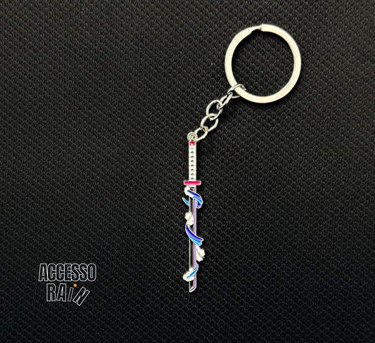 Giyu Tomioka Sword – Premium Anime Metal Keychain