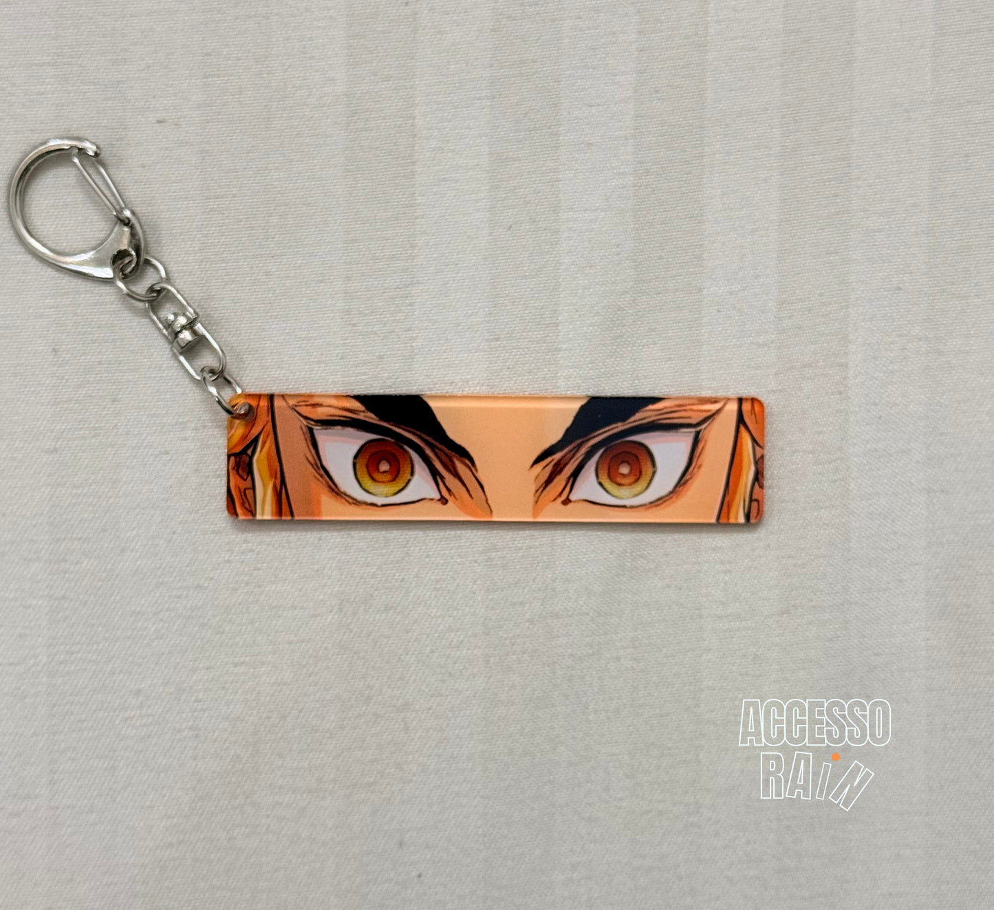 Kyojuro Rengoku Eyes Flip-Side Acrylic Keychain