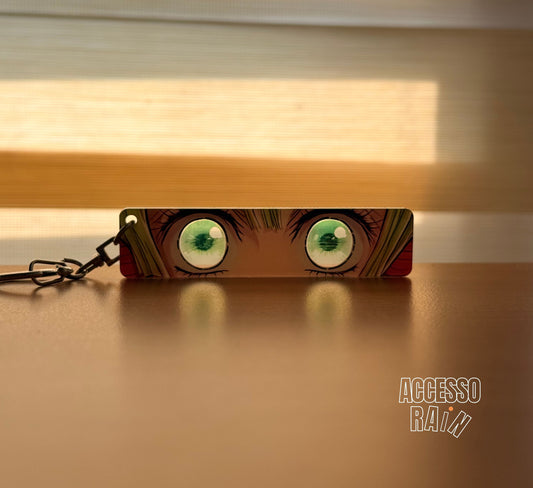 Mitsuri Kanroji Eyes Flip-Side Acrylic Keychain