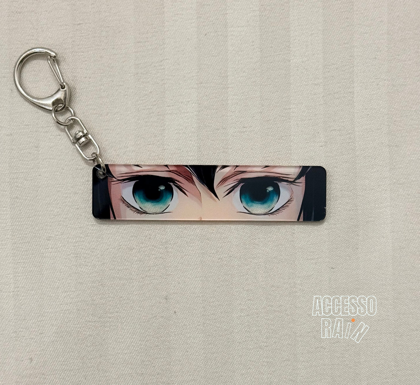 Muichiro Tokito Eyes Flip-Side Acrylic Keychain