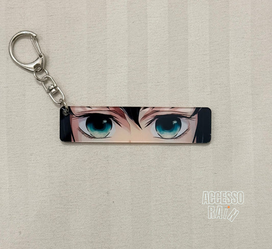 Muichiro Tokito Eyes Flip-Side Acrylic Keychain