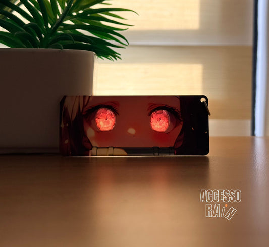 Nezuko Kamado Eyes Flip-Side Acrylic Keychain