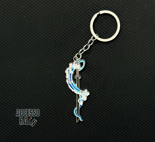 Tanjiro Kamado Sword – Premium Anime Metal Keychain