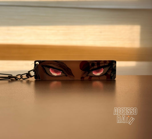 Tengen Uzui Eyes Flip-Side Acrylic Keychain