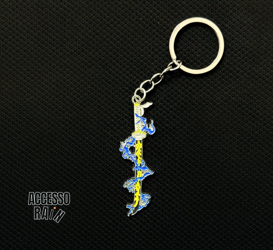 Zenitsu Sword – Premium Anime Metal Keychain
